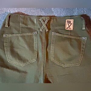 Vintage 1990’s GX Know Who You Are By Gwen Stefani Olive Green Pants Size 7/8